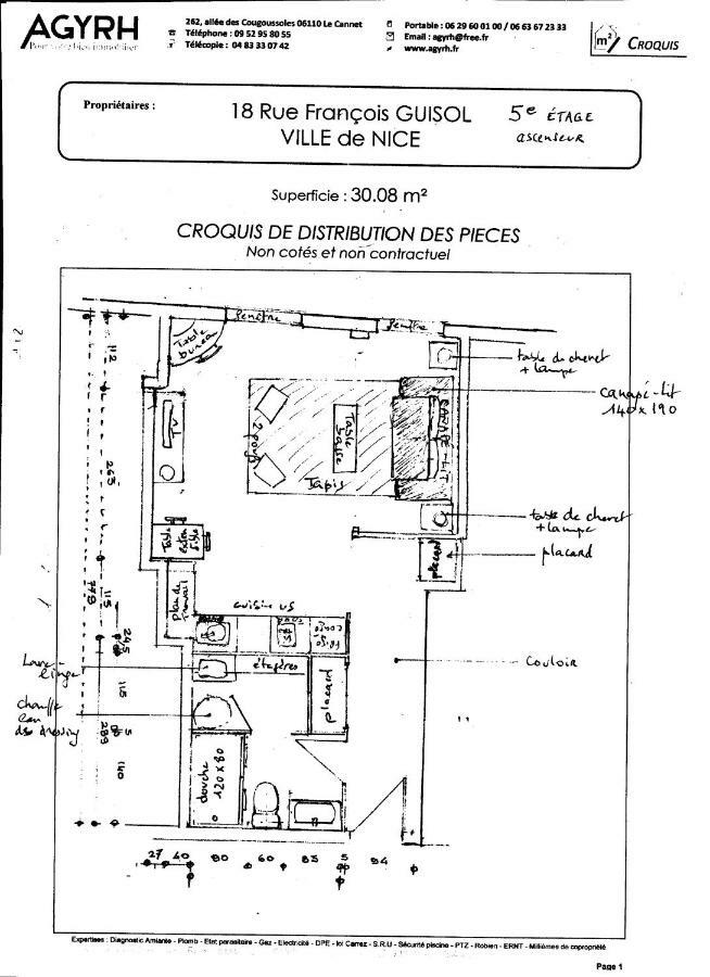 Charmant Studio Tout Proche Du Port Nice Ngoại thất bức ảnh